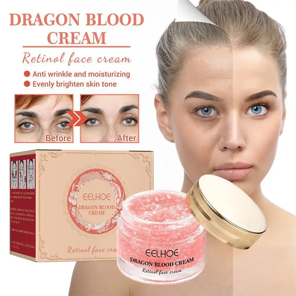 

50g Sheep Placenta Dragon Blood Balm Anti-rinkle Moisturizing Facial Cream Brighten Lighten Tone Fine Skin Firming Lines La Y5P1
