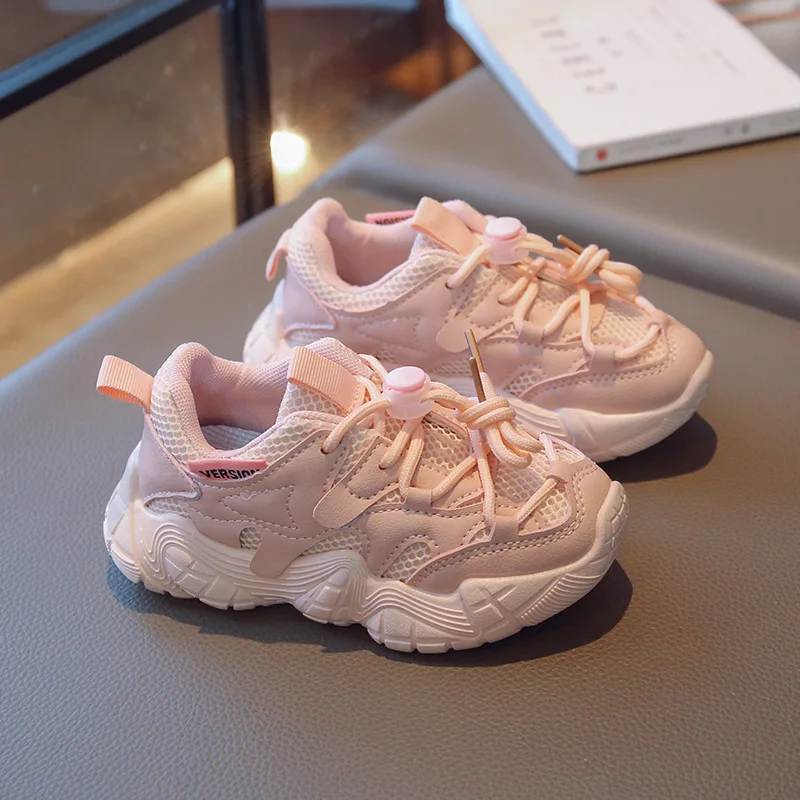 

Children Sports Shoes Kids Sneakers Boys Girls School Running Shoes Air Mesh Breathable 2023 Spring Autumn Fashion Soft