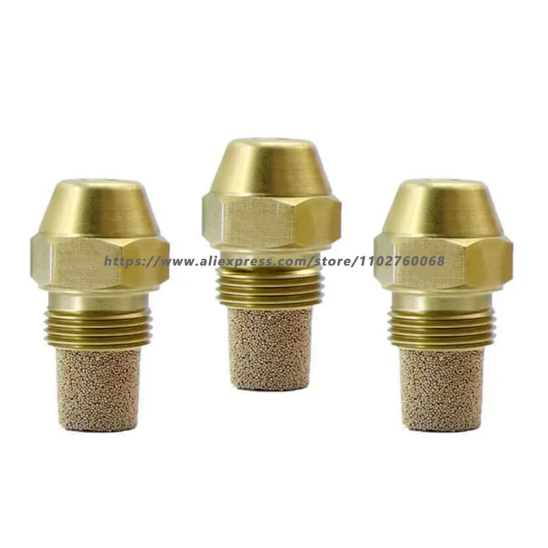 

60 Degree Oil Burner Nozzle Methanol Diesel Fuel Heavy Oil Injection Nozzle Pressure Sprayer Waste Oil Burner Atomizing Nozzle