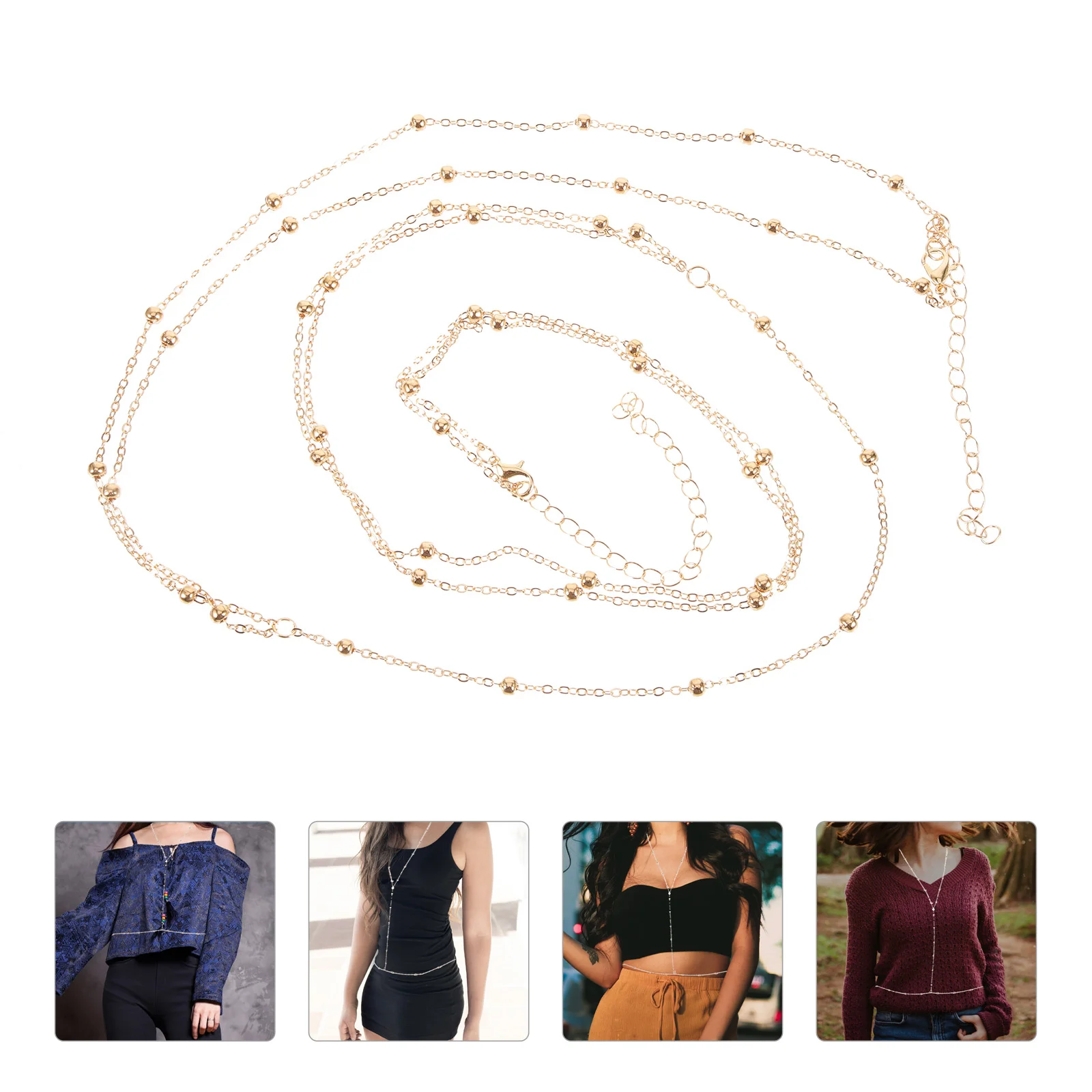 

Women Waist Chain Body Chain Belly Chain Beach Party Waist Chain Jewelry