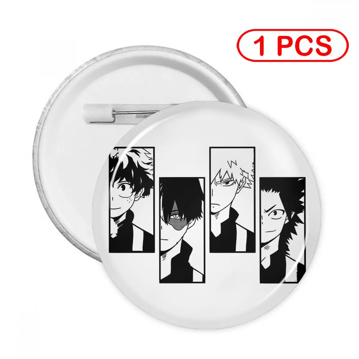 

My Hero Academia Anime Soft Button Pin Clothes Brooch Creative Pins Jewelry Decor Cute Badge Class 1A Boys Women Child Lapel