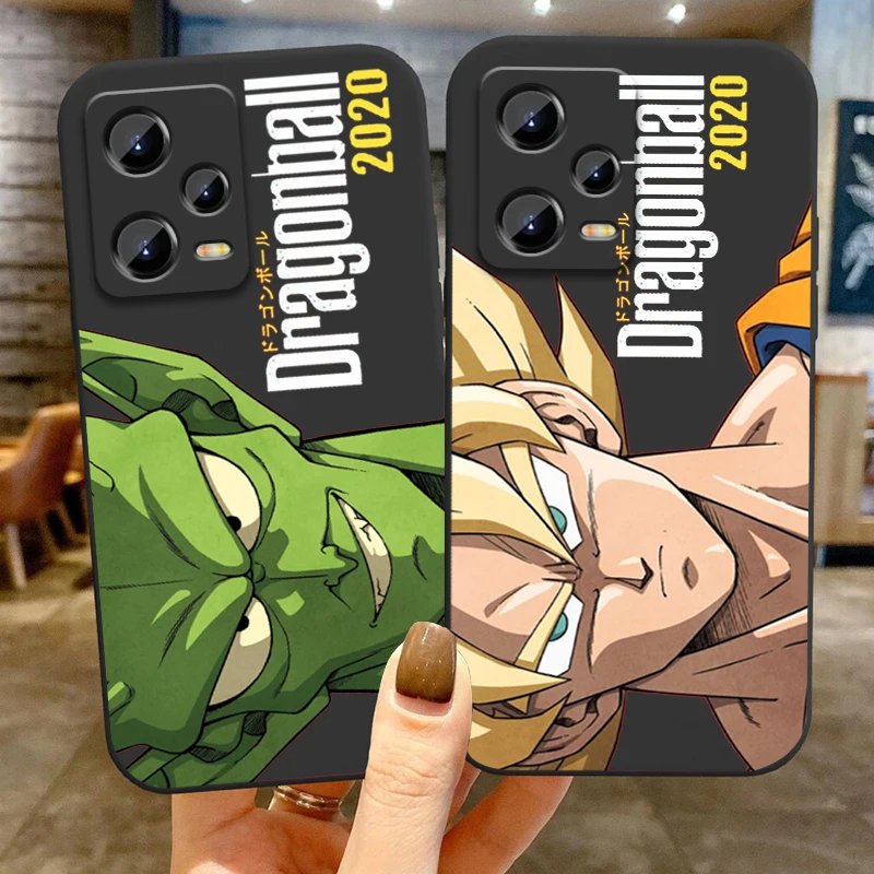 Чехол для телефона с рисунком D-Dragon Ball Z из аниме Xiaomi Redmi Note 13 12R 12 12S Turbo 11 11T 11S 10 10S Pro