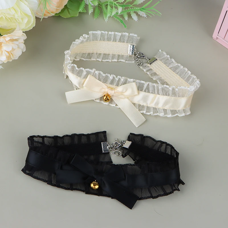 Бархатные кружевные ожерелья-Чокеры для женщин и девушек ожерелья с милым