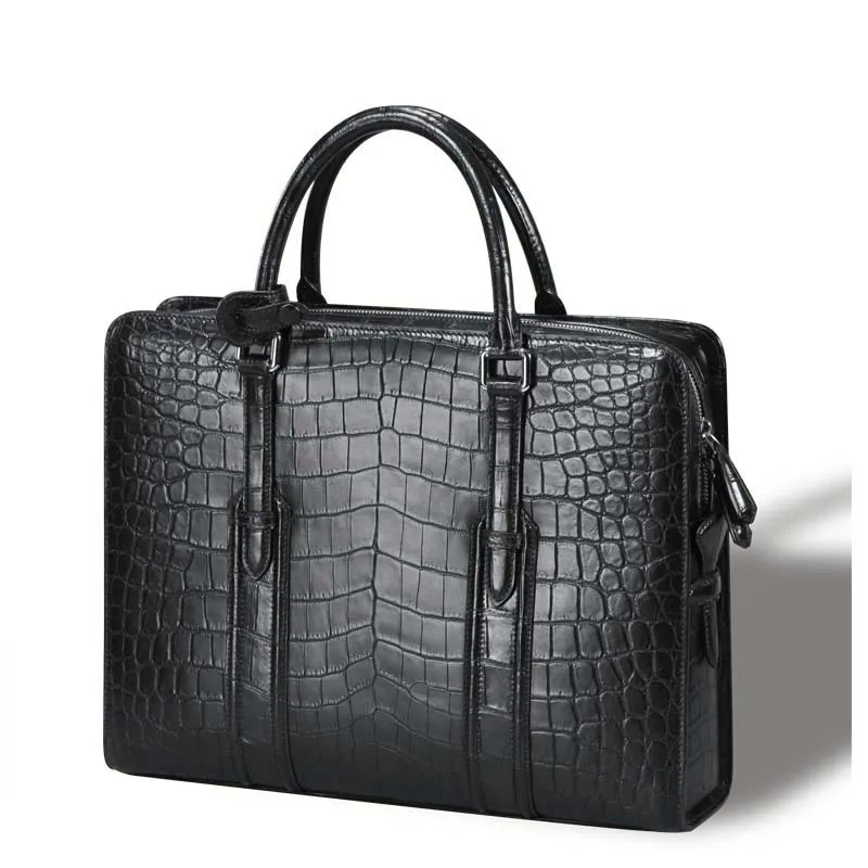 KEXIMA cestbeau  African imports  Nile crocodile crocodile skin man bag belly handbag decoration leather briefcase male bag