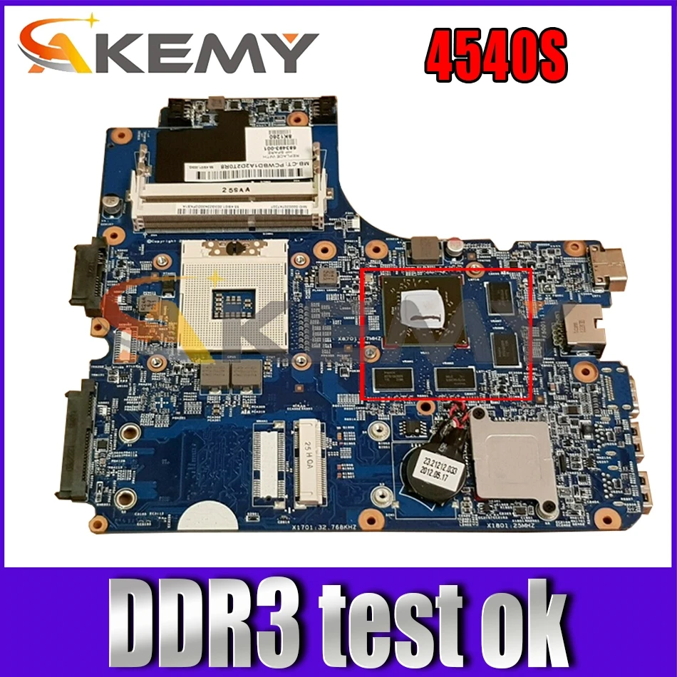 

693168-001 693168-501 Laptop motherboard For HP Probook 4540S Notebook Mainboard 11243-1 SLJ8E 216-0833002 DDR3