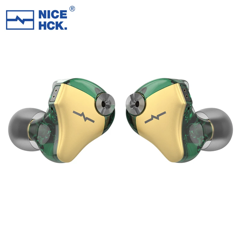 Наушники NiceHCK M5 Resin HIFI IEM 4BA + 1DD музыкальные наушники со съемным драйвером 0 78 мм