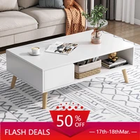 luxury coffee tables living room square coffee table console table white nordic furniture basse de salon furniture for home