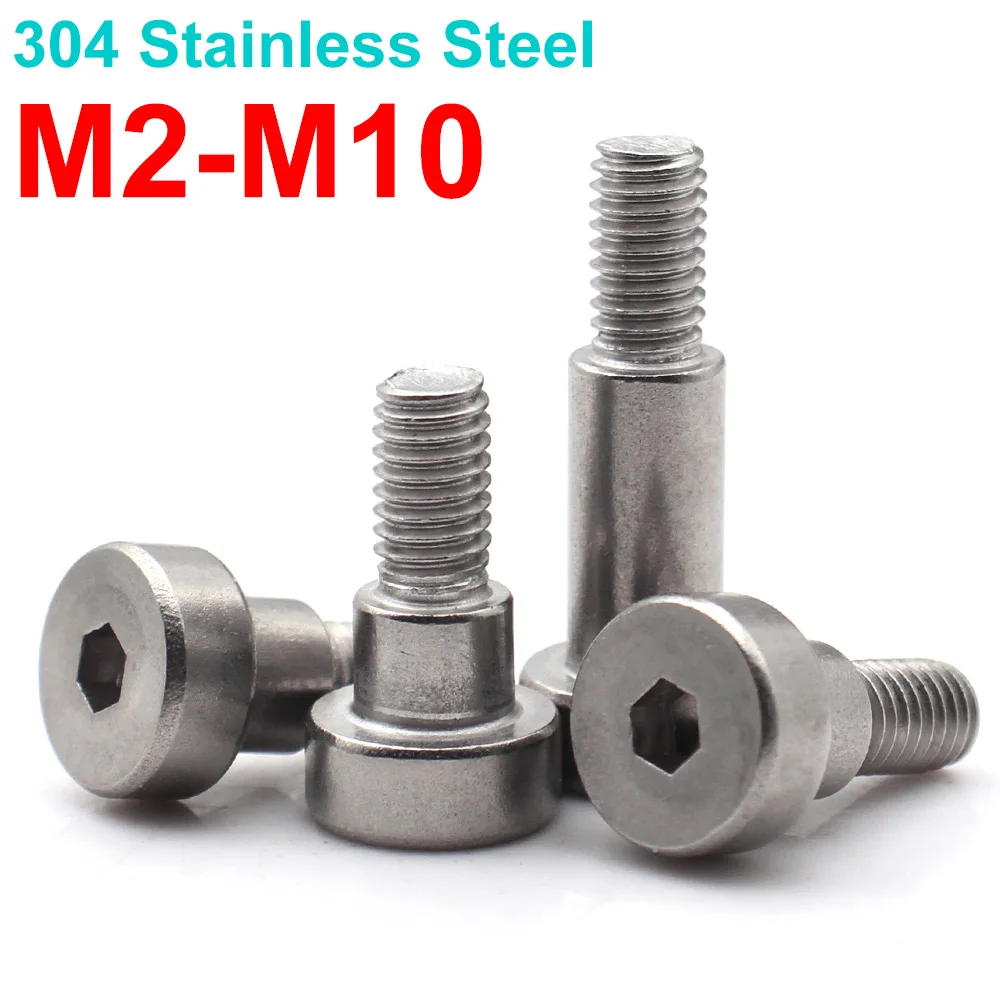 

Винты с шестигранной головкой из нержавеющей стали 304 M2-M10