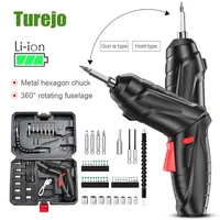 electric screwdriver usb rechargeable cordless screwdriver powerful impact wireless screwdriver drill electric screw tool