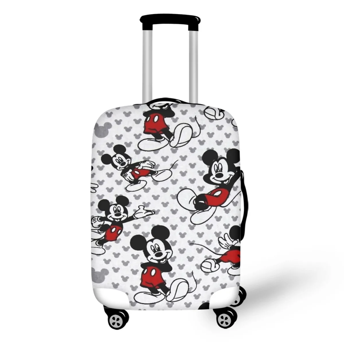 HaoYun Protective Suitcase Cover Cartoon Mouse Prints Pattern Elastic Dustproof Luggage Cover Waterproof Luggage Accessories