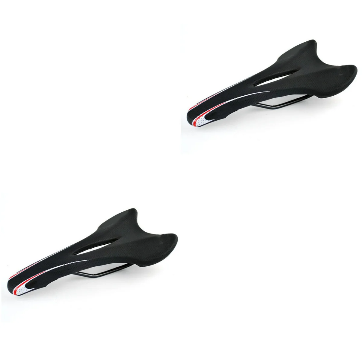 

2pcs VDAER VD-3411 Cycling Road Offroad MTB Mountain Bike Cycling Saddle (Black)