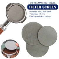 5153 558 5 mm puck screen stainless steel reusable portafilter lower shower filter screen coffee making tool dropshipping