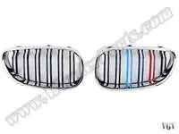 

Store code: BA0603184 interior grille chrome black (double CITALI) M-colored E60 + LCI 0409