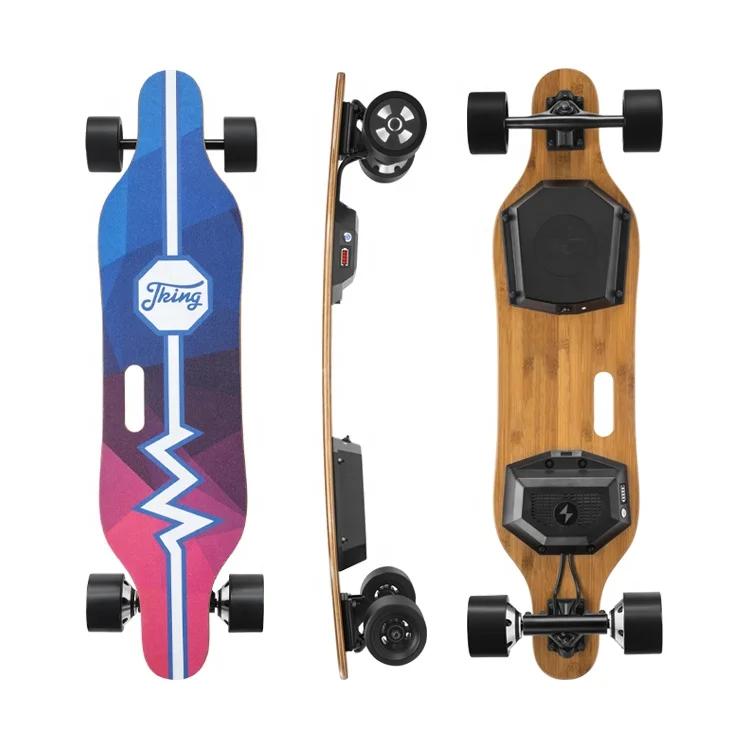 Лидер продаж 2021 фотоэлектрический скейтборд для внедорожника с рукояткой на