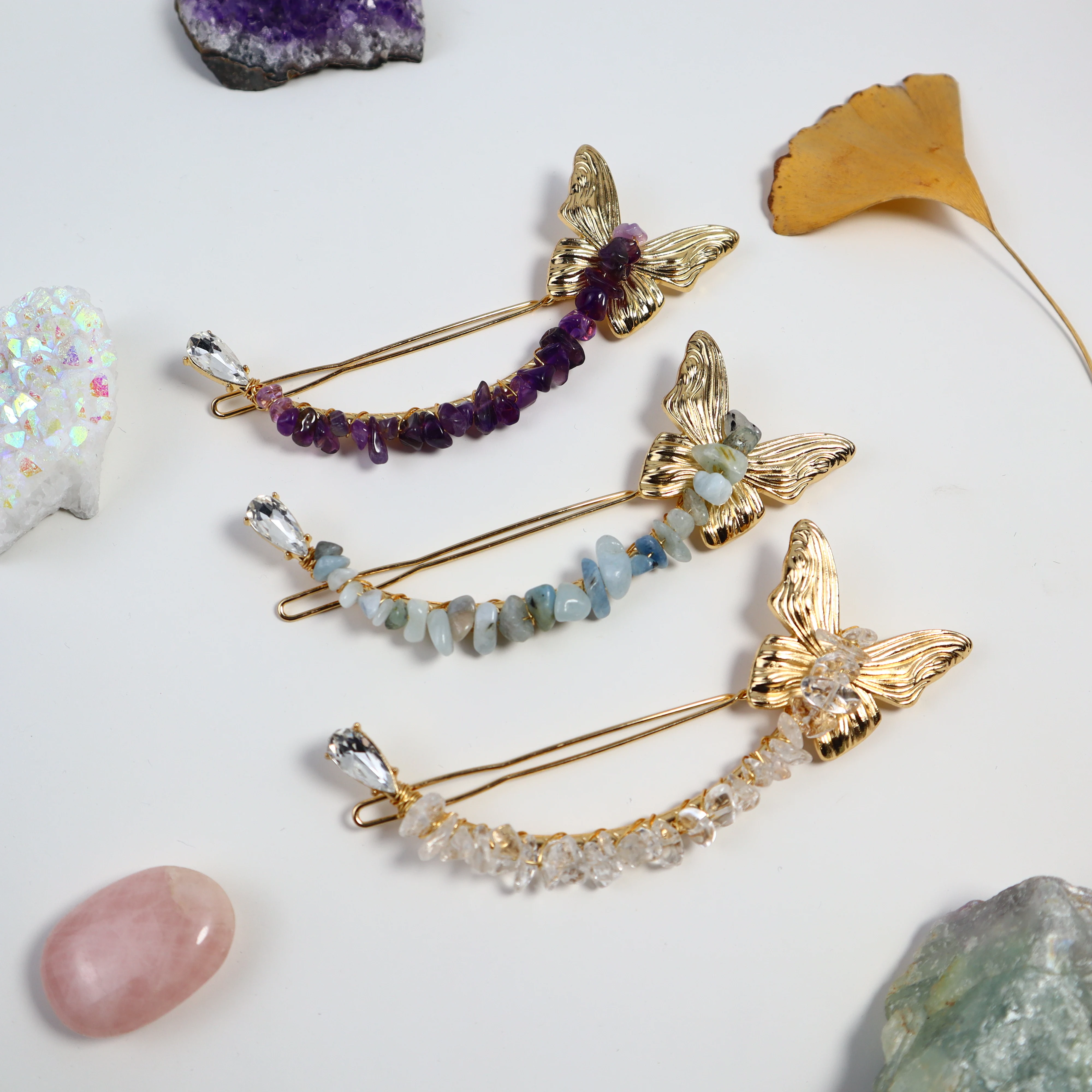 Aquamarine Jewelry Bride Festival Hair Accessories Gift