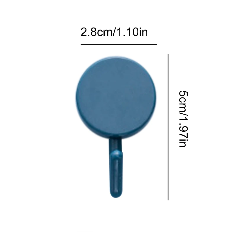 

Kitchen Wall Hanging Hanger Hook for Hanging 10 Pieces/Set Rotatable Seamless Sticky Hook Strong Hook