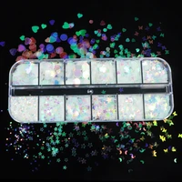 bubble butterfly resin sequins iridescent ab clear glitter supplies uv mold silicone epoxy resin filler stars for jewelry making