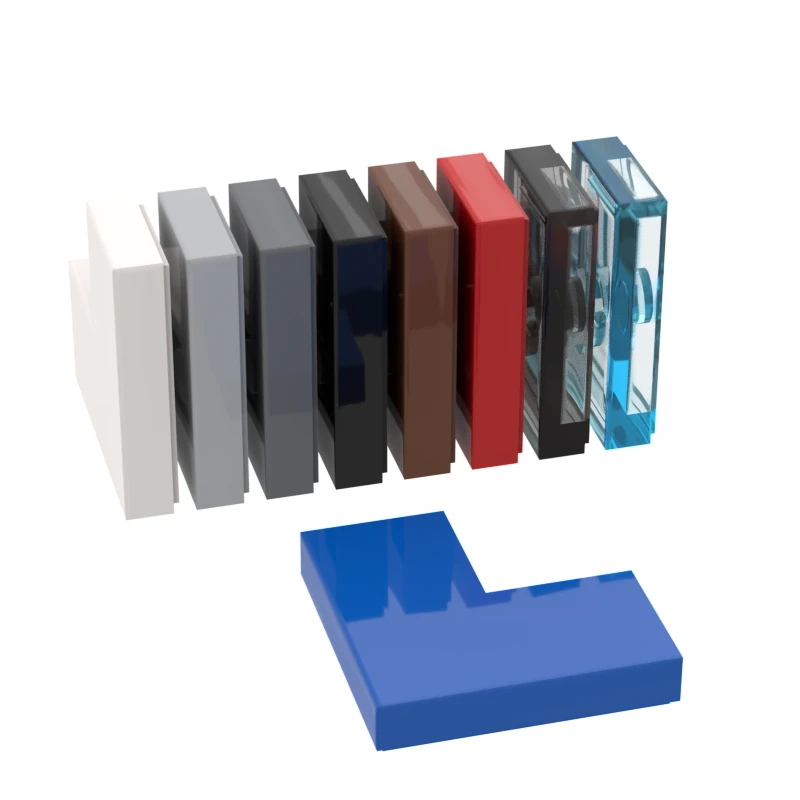 

14719 Tile 2 x 2 Corner Bricks Collections Bulk Modular GBC Toys For Technical MOC DIY Buildings Blocks Compatible