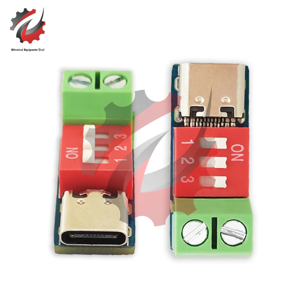 USB Type-C PD приманка модуль PD2.0/3 0 BC плата Быстрая зарядка до 20 в высокоскоростное