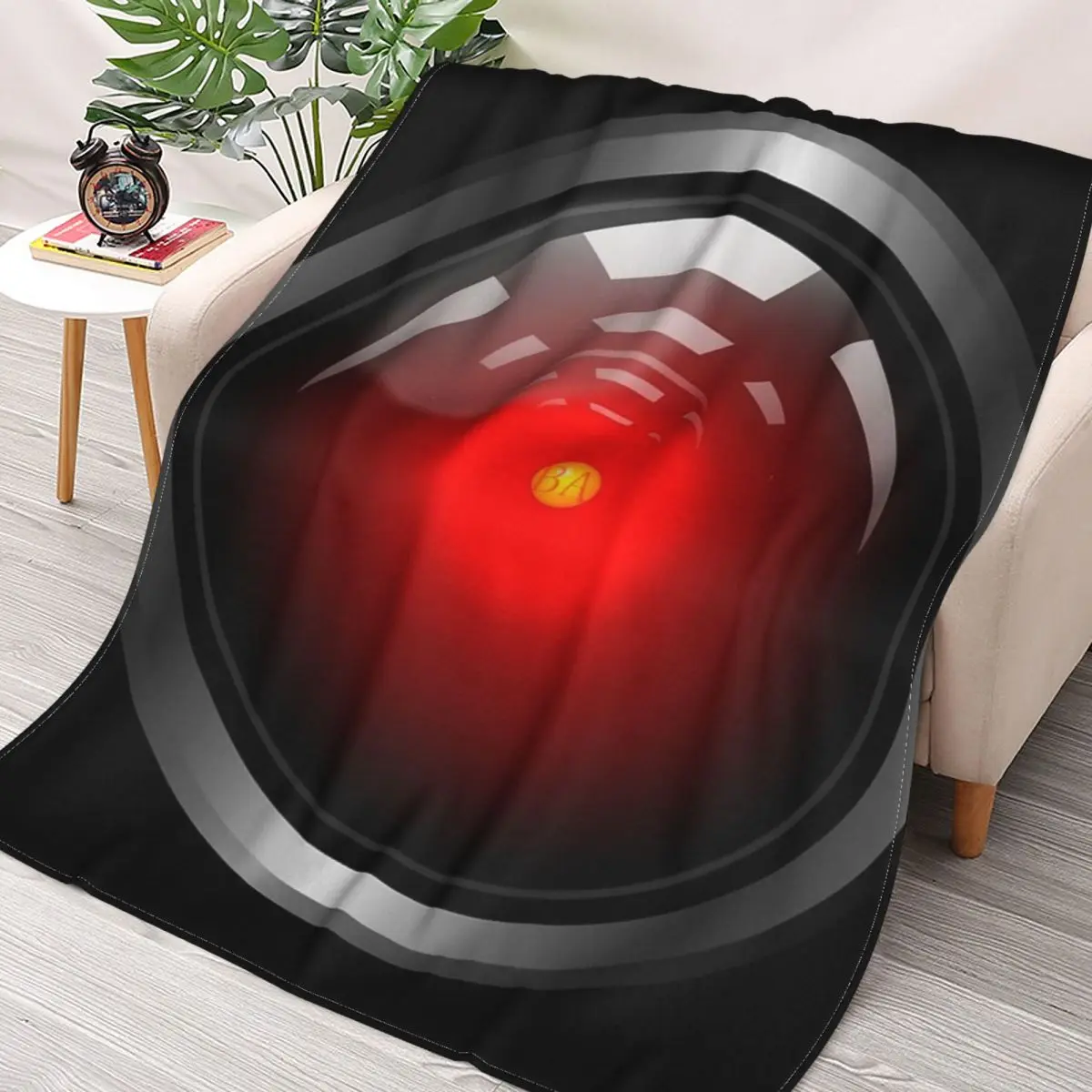 

Фланелевое покрывало Hal 9000 с 3D принтом
