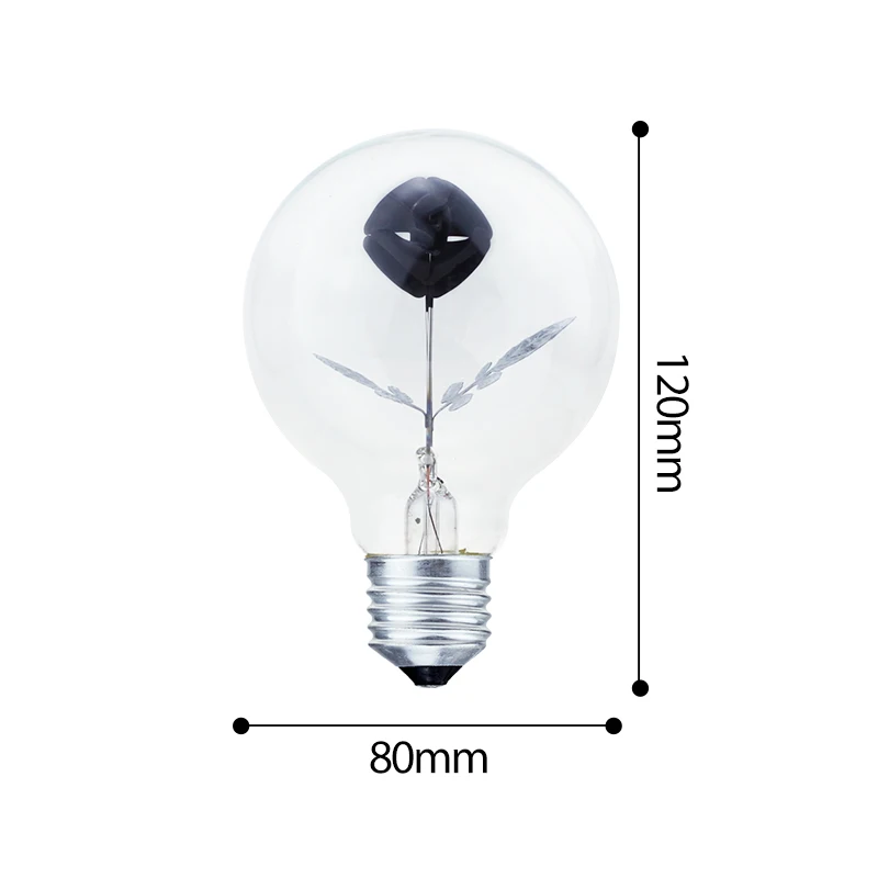 

KARWEN Лампа Эдисона G80 Розовая