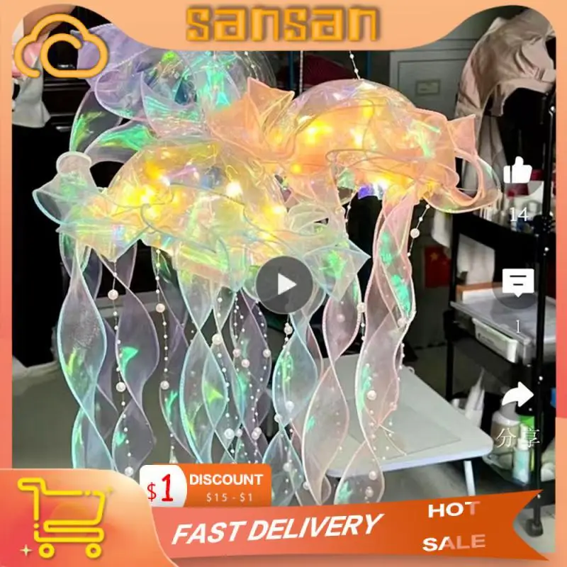 

Amazing Portable Convenient Colorful Glow Fashionable Dream Colorful Jellyfish Lights Deco Unique Luminescent Toy Decorate