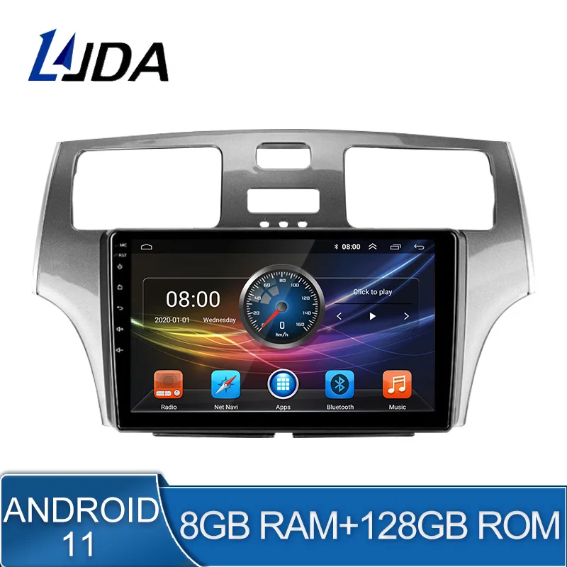 

Автомобильный мультимедийный плеер 8G + 128G Android для Lexus ES300 ES 300 ES330 XV30 ES 330 2001-2006, автомобильное радио GPS, стерео dsp carplay