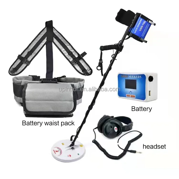 Промышленные металлоискатели Gdx8000 11 дюймов с двойной D-катушкой электронные