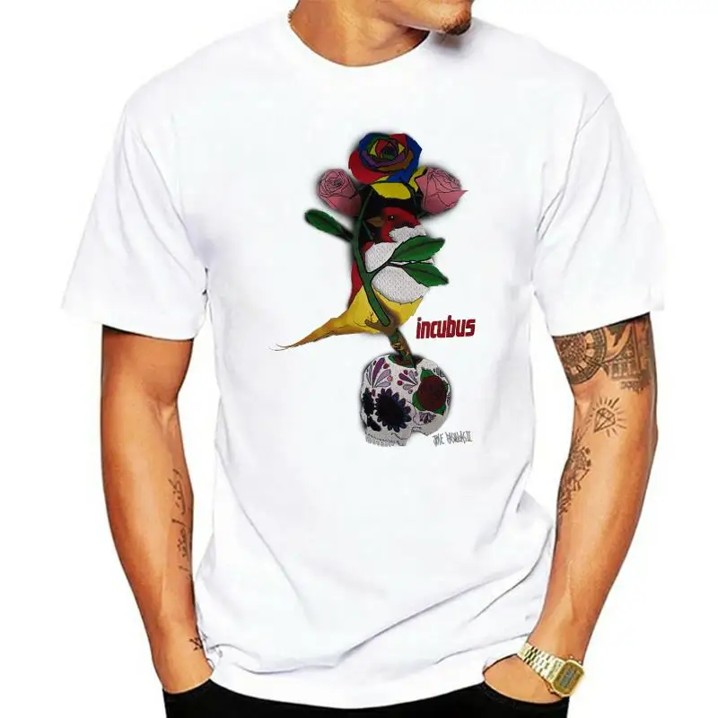 

Incubus-Camiseta de SPARROW, prenda de vestir, de color negro, con licencia nueva, oficial, raro