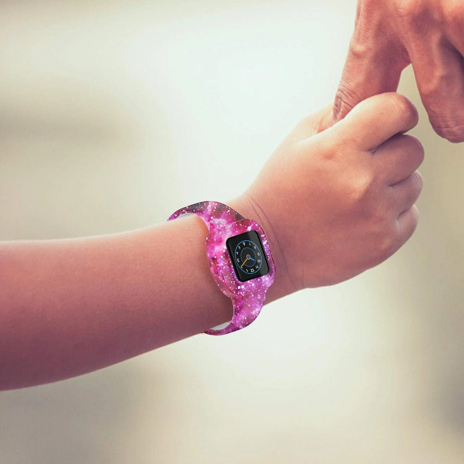 Детский красочный силиконовый ремешок для часов Newooh — удобная и стильная замена