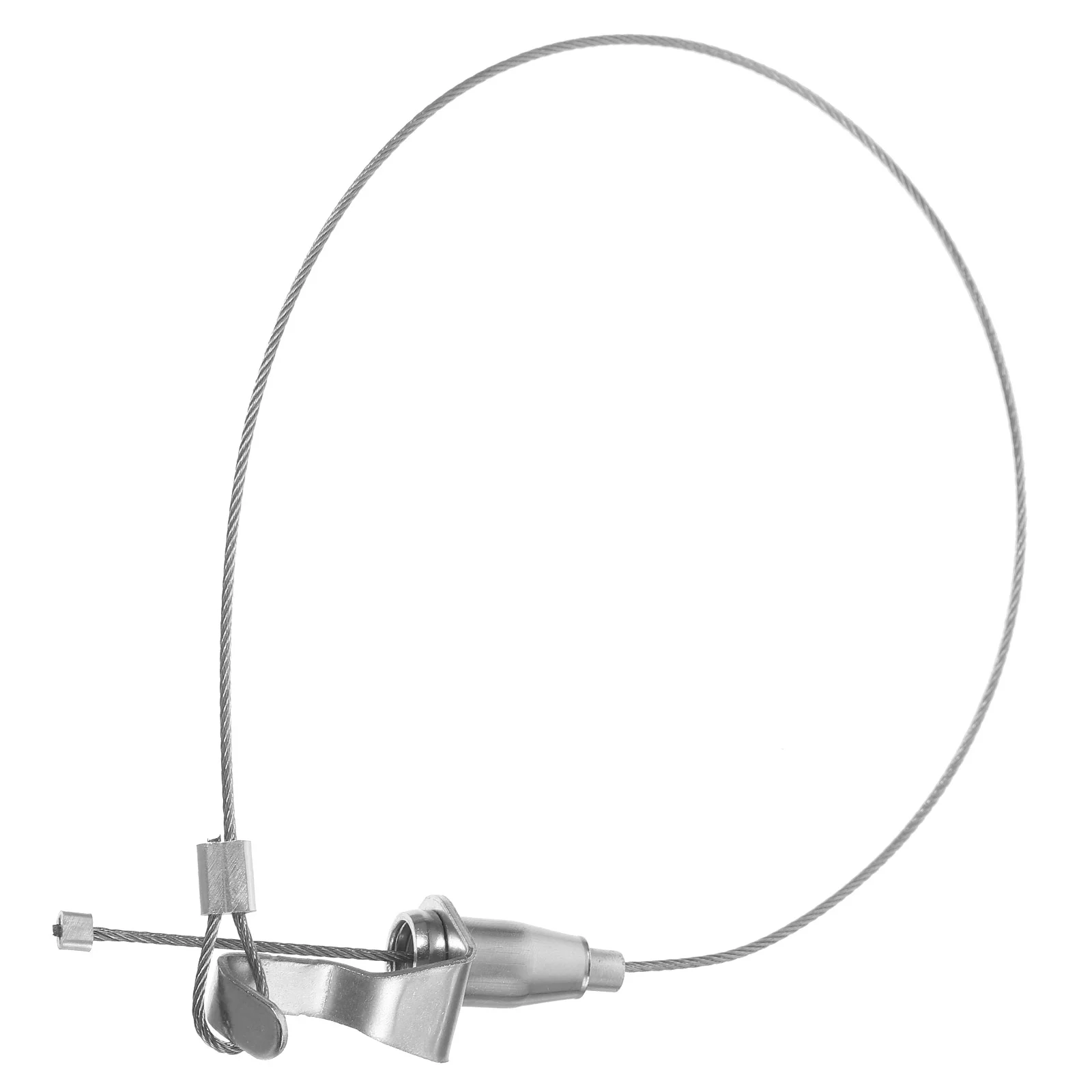 Вешалка на шнурке из нержавеющей стали крючки проволоки металлическая