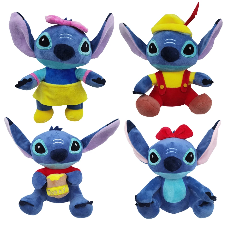 

Лидер продаж, милая плюшевая кукла в стиле Диснея, игрушки, аниме Лило и Стич, мягкая кукла, милая плюшевая кукла, детский подарок на день рождения, детская игрушка