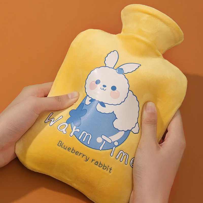 

500 мл 1000 мл сумка для горячей воды, теплый живот, руки, милый единорог, зимняя сумка для теплой воды, грелка для рук, бутылка для горячей воды, с...