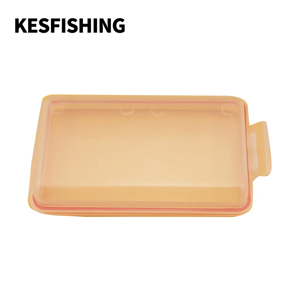 

Kesfishing Mini Fishing Tackle Boxes Hook Storage Case Compartments Box Fish Lures Plastic Storage Holder Fishing Accessories