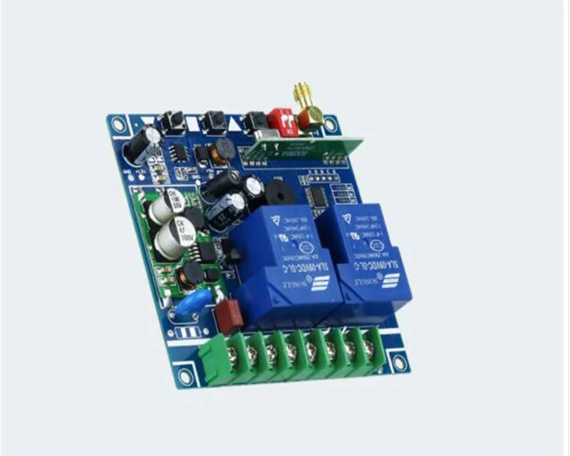 12 В 24 48 30 А реле 2CH беспроводной пульт дистанционного управления 433 МГц приемник