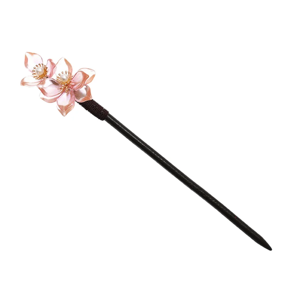

Заколка для волос с украшением элегантные женские головные уборы в китайском стиле аксессуар для костюма с хрустальными цветами палочки для еды для невесты
