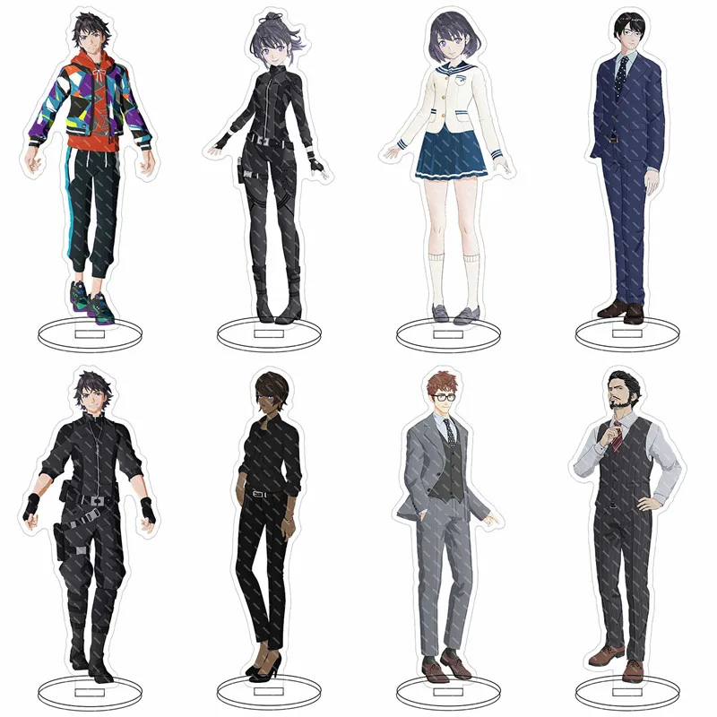 

Anime TESSLA NOTE Cartoon Figure Kerma Mishi, Lily Oliver Acrylic Standing Statues Model Decoration Toy Characters Sculpture