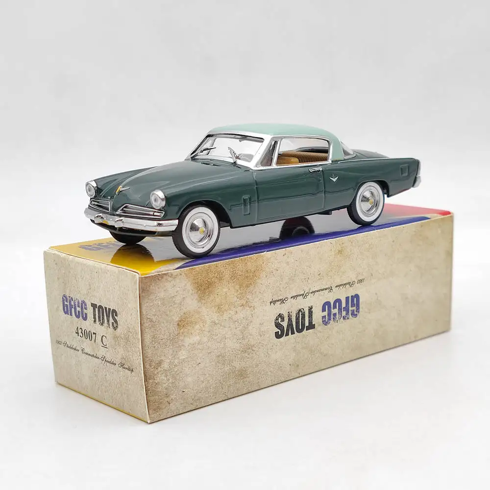 Модель автомобиля из твердого сплава GFCC # 43007C 1:43 для 1953 студенческого командира-Speedster Ограниченная Коллекция