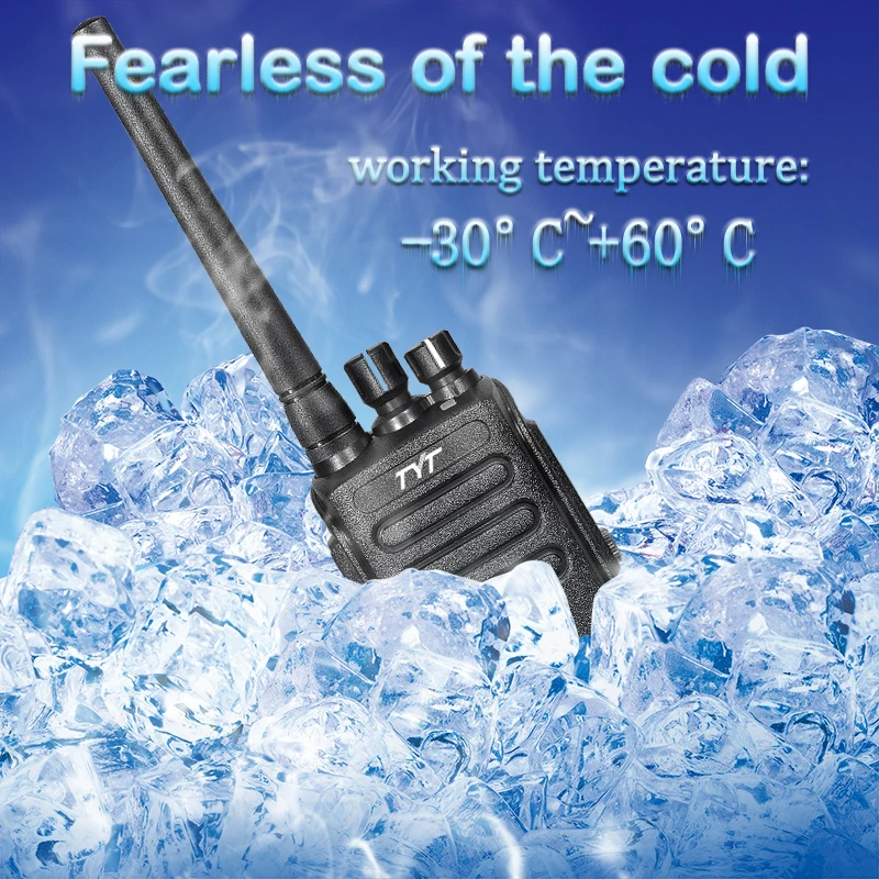 TYT MD-680 VHF10W IP67 Waterproof dmr walkie talkie 16channel dual time slot AMBE+2TM 400-470MHz High-strength penetration