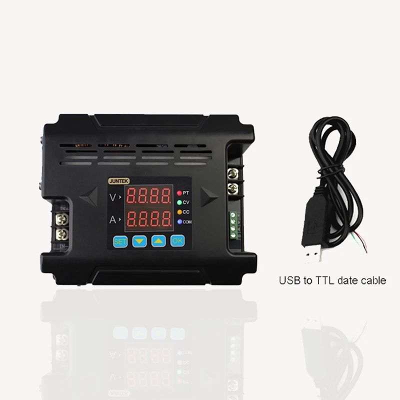 LED Display DPM8624 60V 24A Smart Constant Voltage Current Meter DC-DC Buck Power Supply Converter withUSB to TTL Cable | Обустройство