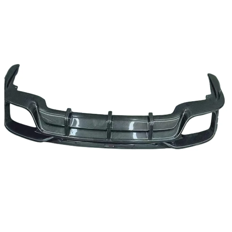 

TAKD style Quality Assurance universal rear spoilers dry Carbon Fiber Rear Bumper Diffuser Lip For Porsche Panamera 971 2017-222