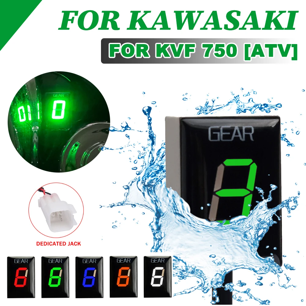 

1-6 Gear Indicator Motorcycle Accessories Gear Display Digital Meter For Kawasaki KVF 750 [ATV] KVF 750 [ATV] 2008 2009 2010
