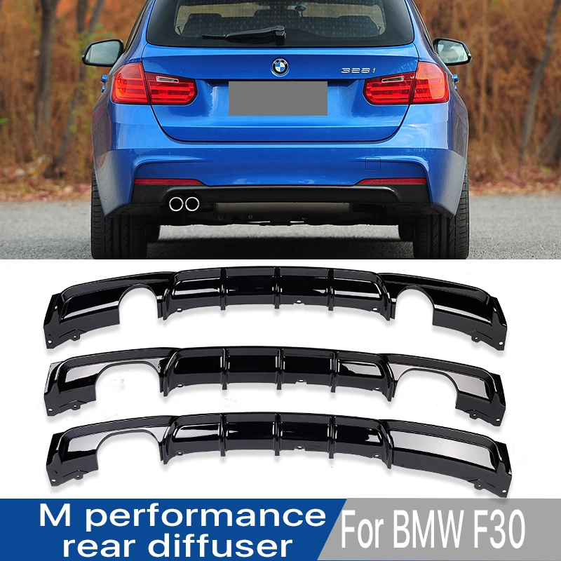 Диффузор для заднего бампера M3 спойлер передний блеск губ модель BMW 3 серии F30 F31 F35