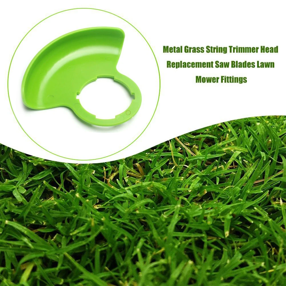 

1pc Grass Guard Green ABS Nylon Garden Power Tool Multi-angle Adjustment Cutting Head Lithium Battery Lawn Mower Accessories
