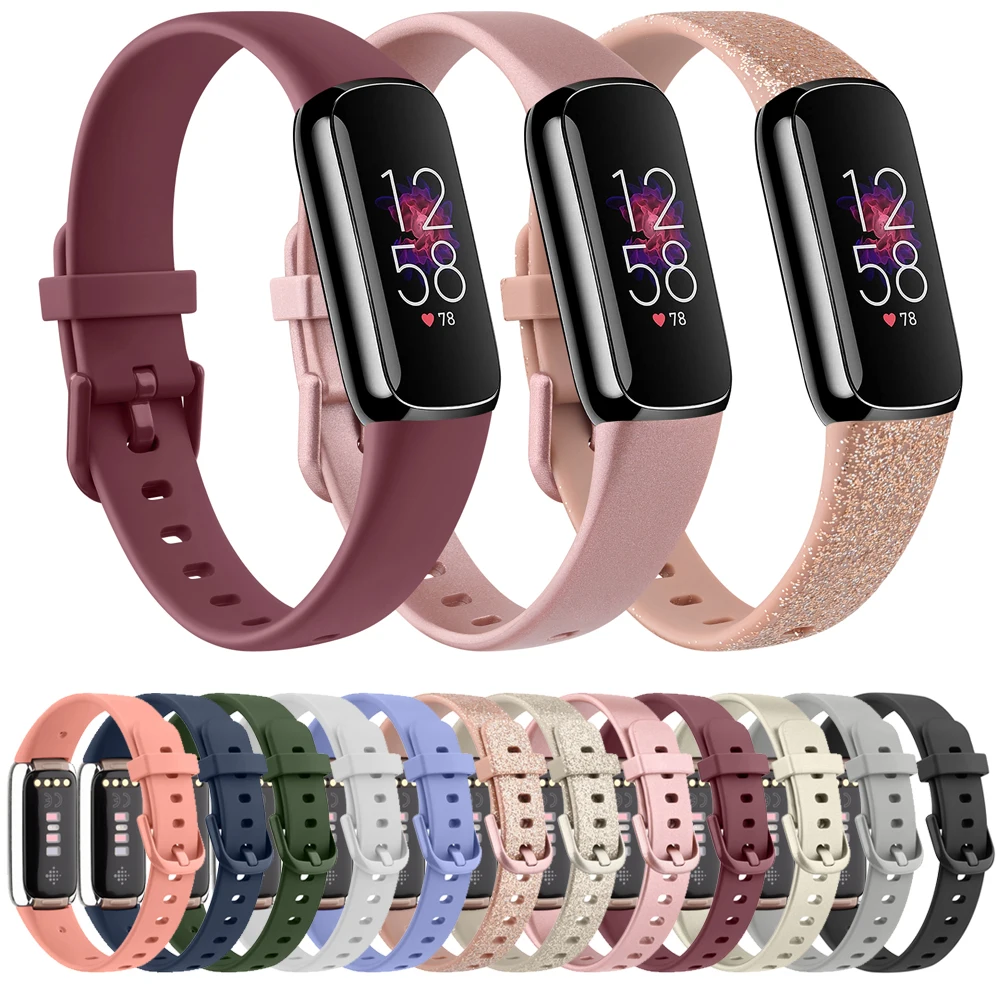 

Soft Silicone Band Straps For Fitbit Luxe Wrists Waterproof Replacement WatchBand For Fitbit Luxe Smart Watch Accessories Correa