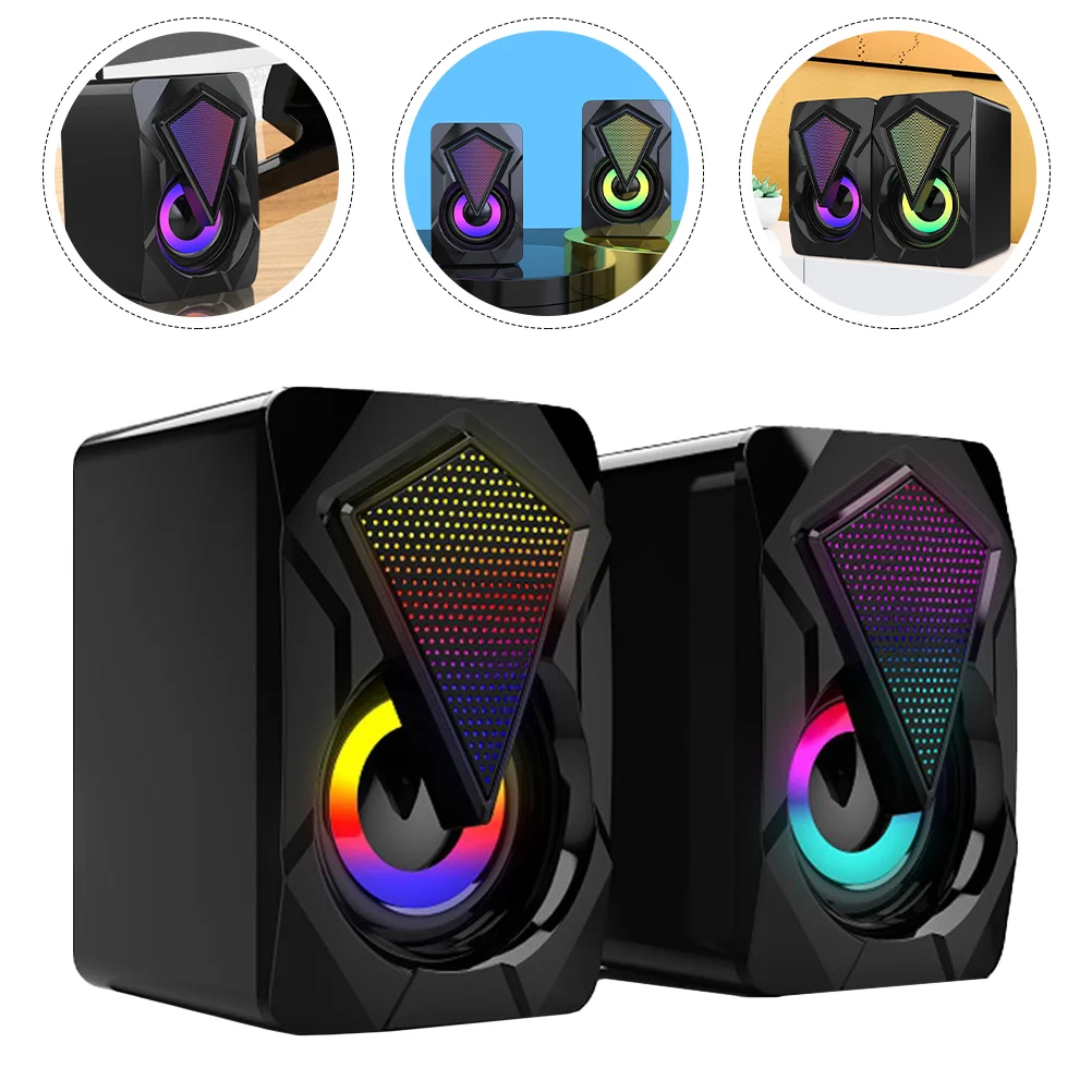 

Fashionable Speaker Speaker Soundbar PC USB Computer Audio Wired Portable Speaker