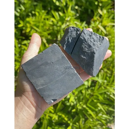 Необработанные камни Shungite-Исцеляющие кристаллы и камни-искусственные