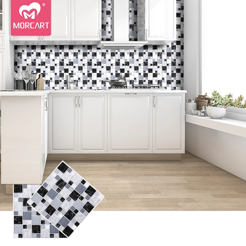 

MORCART 3D Brick Wall Sticker DIY Wallpaper for Living Room Bedroom TV Wall Waterproof Self-Adhesive Sticker Wall Stickers
