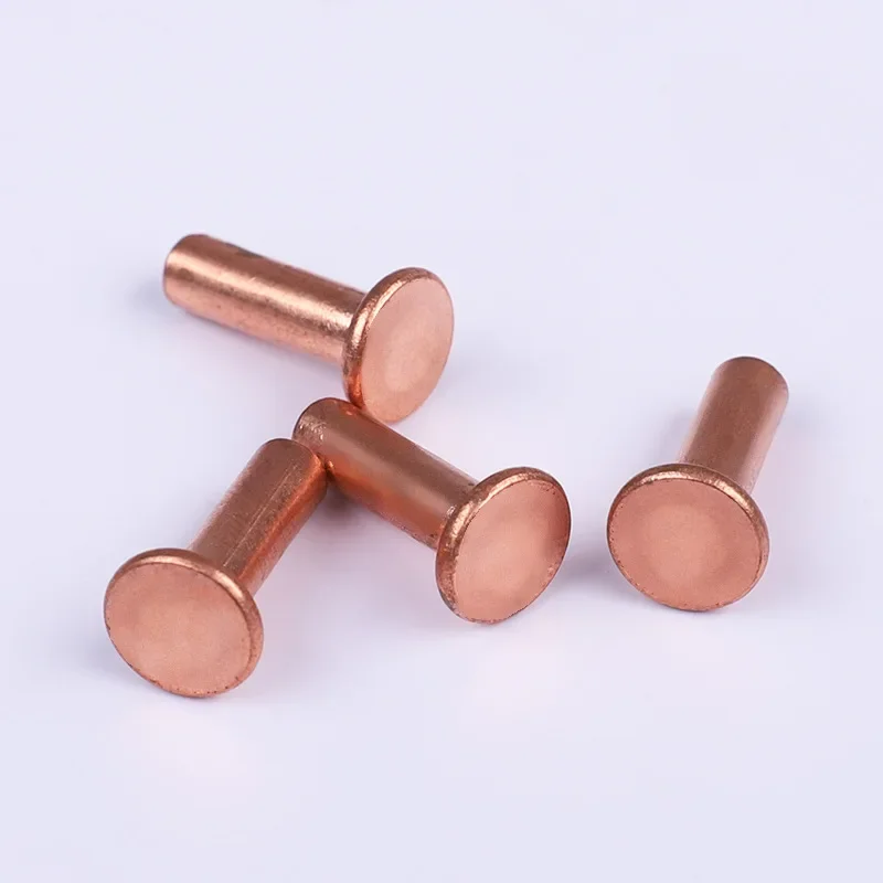 Производитель GB867 Фиолетовая медь с плоской головкой Укороченные шипованные