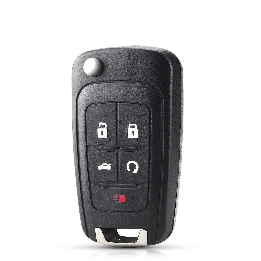 

KEYYOU 10 шт. новый складной дистанционный ключ для Chevrolet Cruze Epica Lova Camaro Impala 2 3 4 5 кнопок HU100 Blade